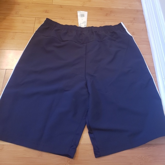NWT Adidas Navy & White Shorts - Picture 3 of 4
